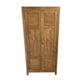 Parisian wardrobe in raw wood