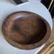 Very large vintage solid wood tidy 1960