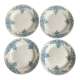4 Terre de Fer flat plates
