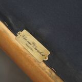 Set of 2 Sheepskin Leather Club Chairs by Nico van Oorschot