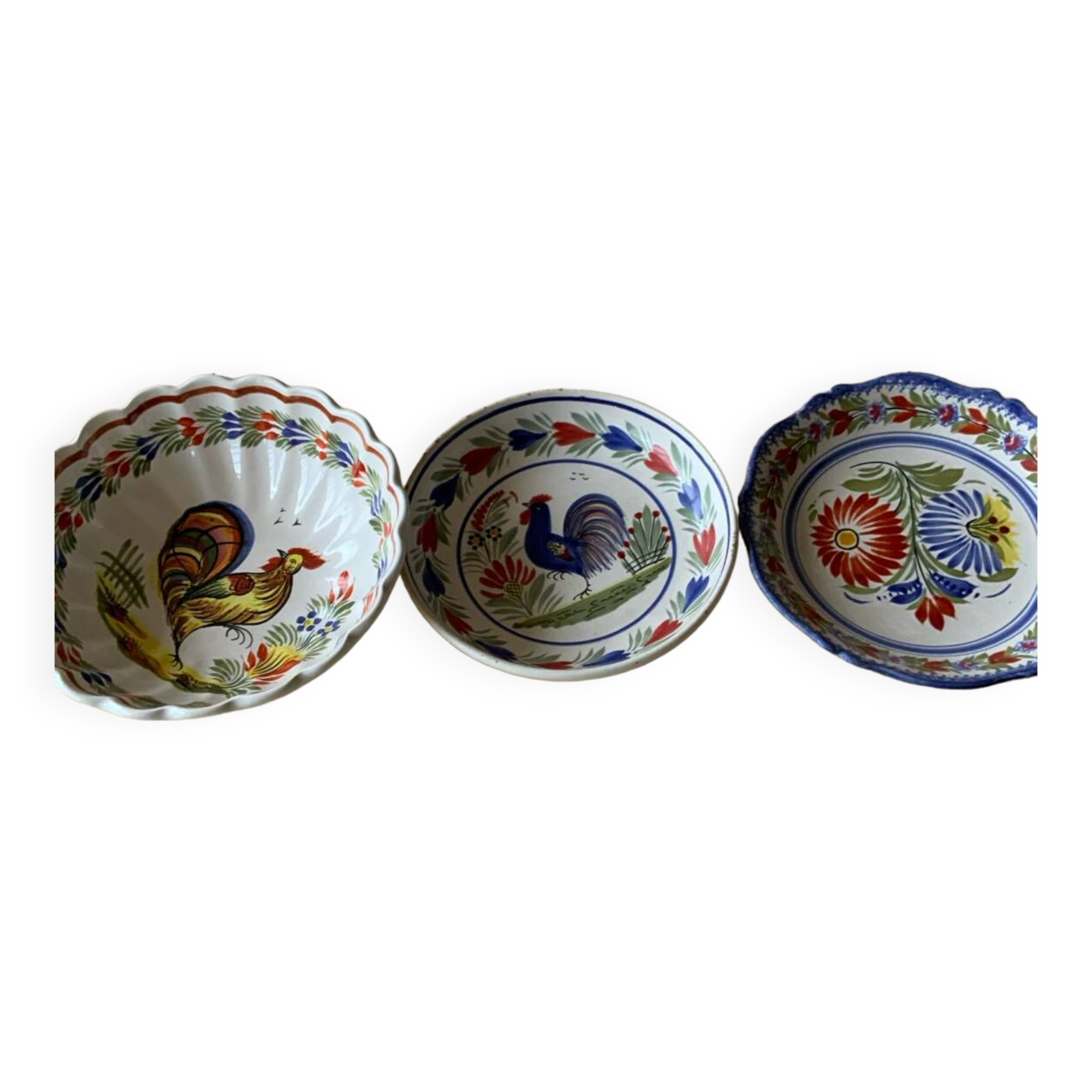 Lot assiettes quimper