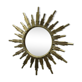 Mirror sun dore 57cm