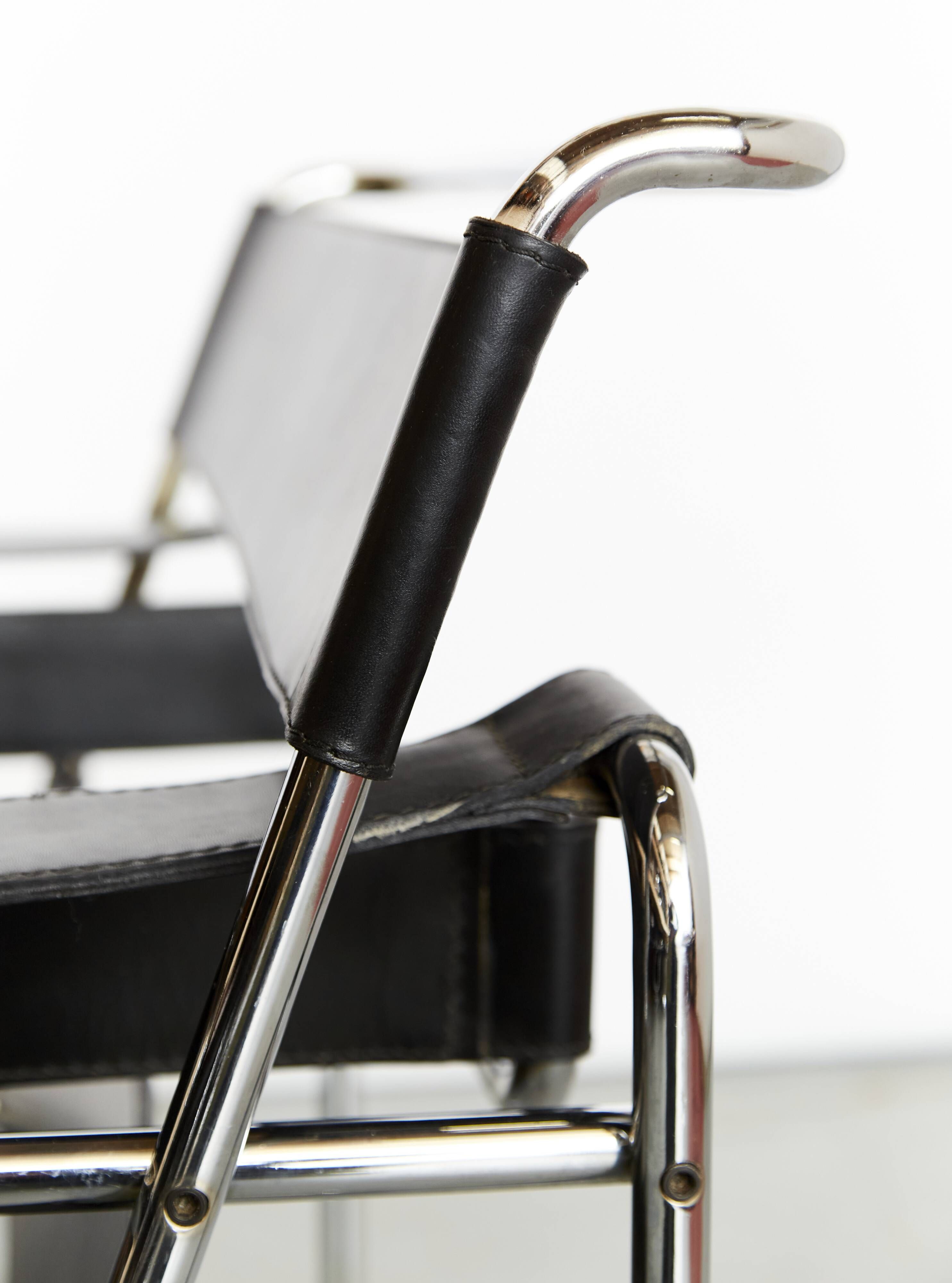 Marcel Breuer Clubsessel B3 "Wassily Chair" for Gavina