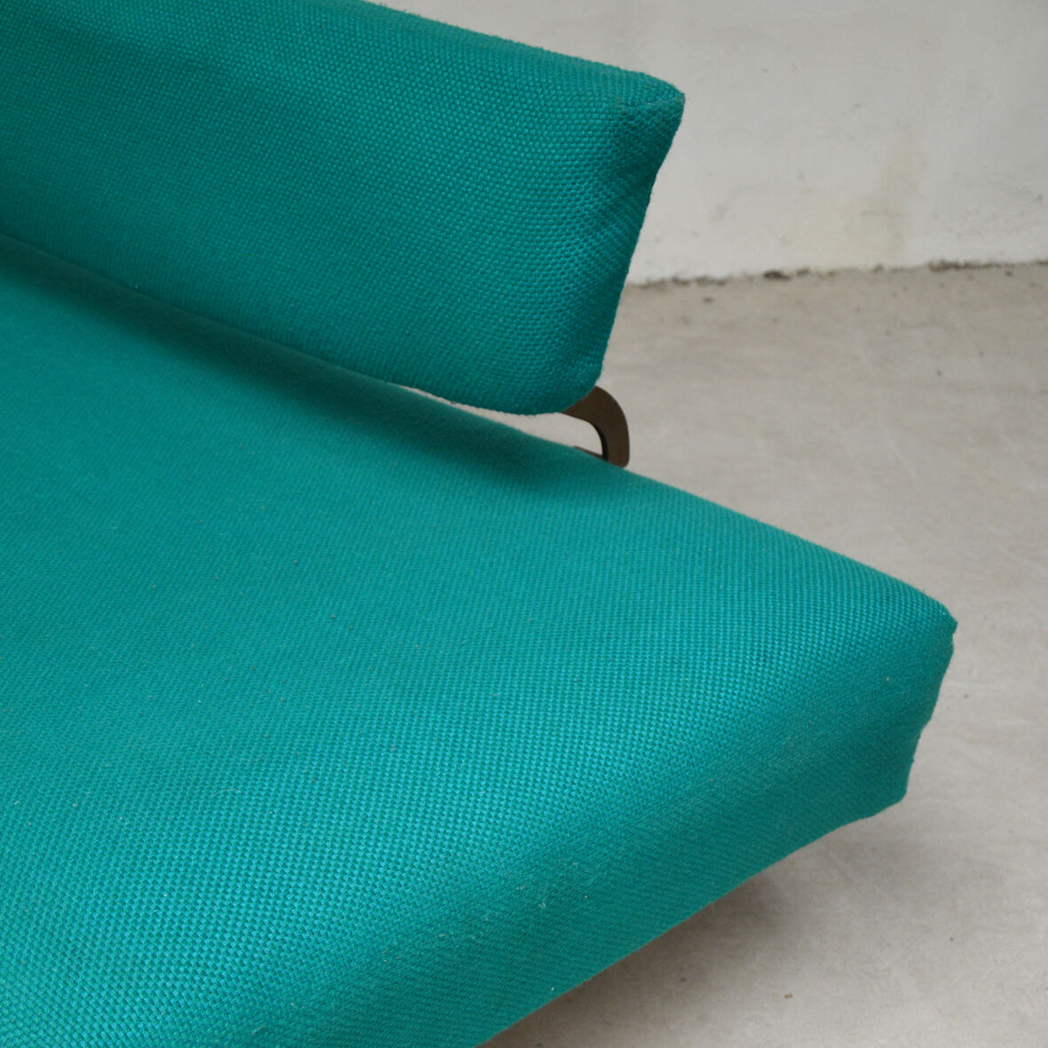 Sofa turquoise daybed, 1960
