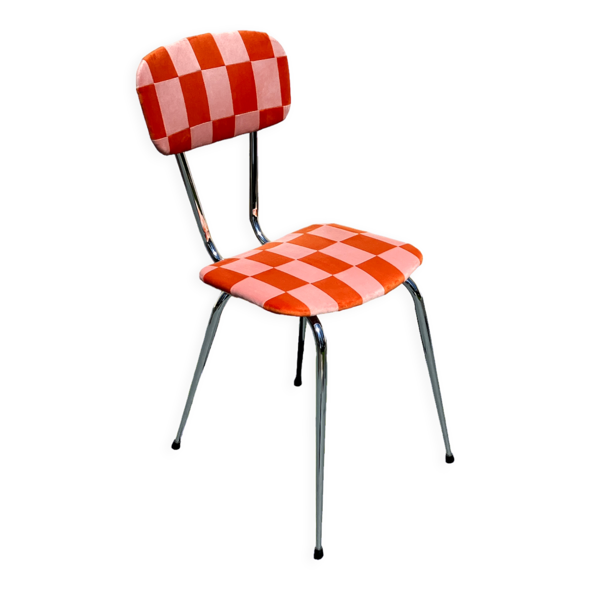 Chaise patchwork vintage