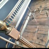 Antique trolley, vintage serving cart, drinks bar furniture.