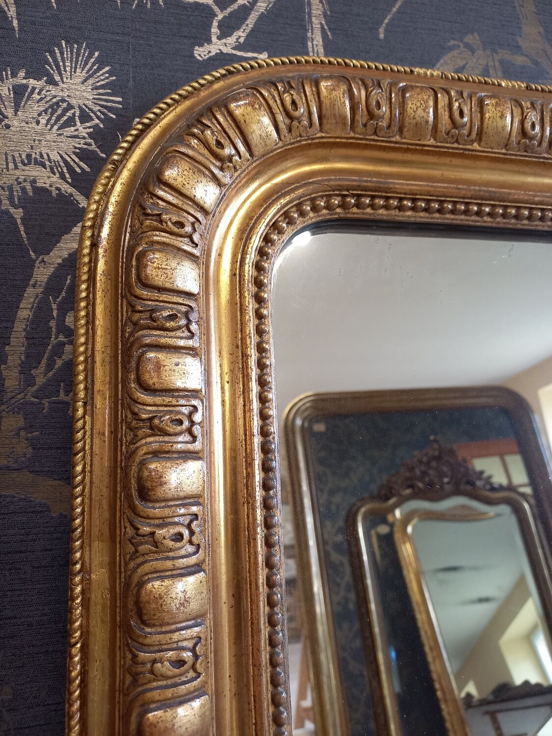 Miroir époque Louis Philippe 108x77cm
