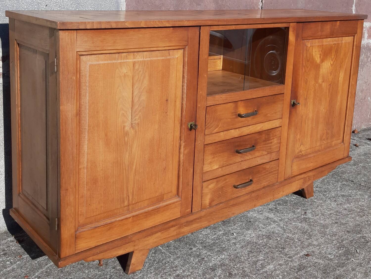 1950s oak sideboard
