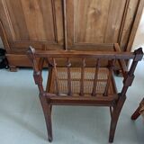 Cannage background armchair