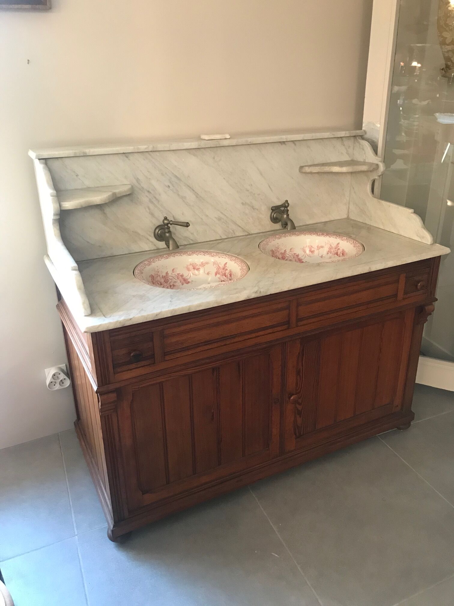 Double bathroom furniture cvas 1900