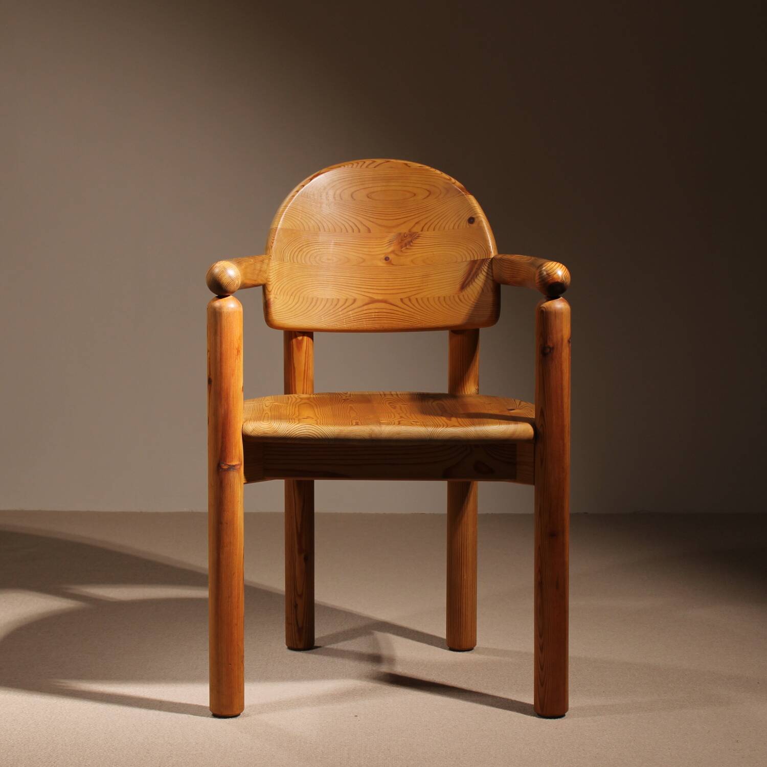 6 fauteuils par Rainer Daumiller en bois de pin, Danemark années 1980