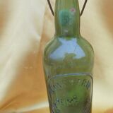 Ancienne bouteille de biere brasserie HEIM Montauban verre vert