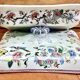 Ancien plat couvert faïence Gien modèle corne d’abondance XIX