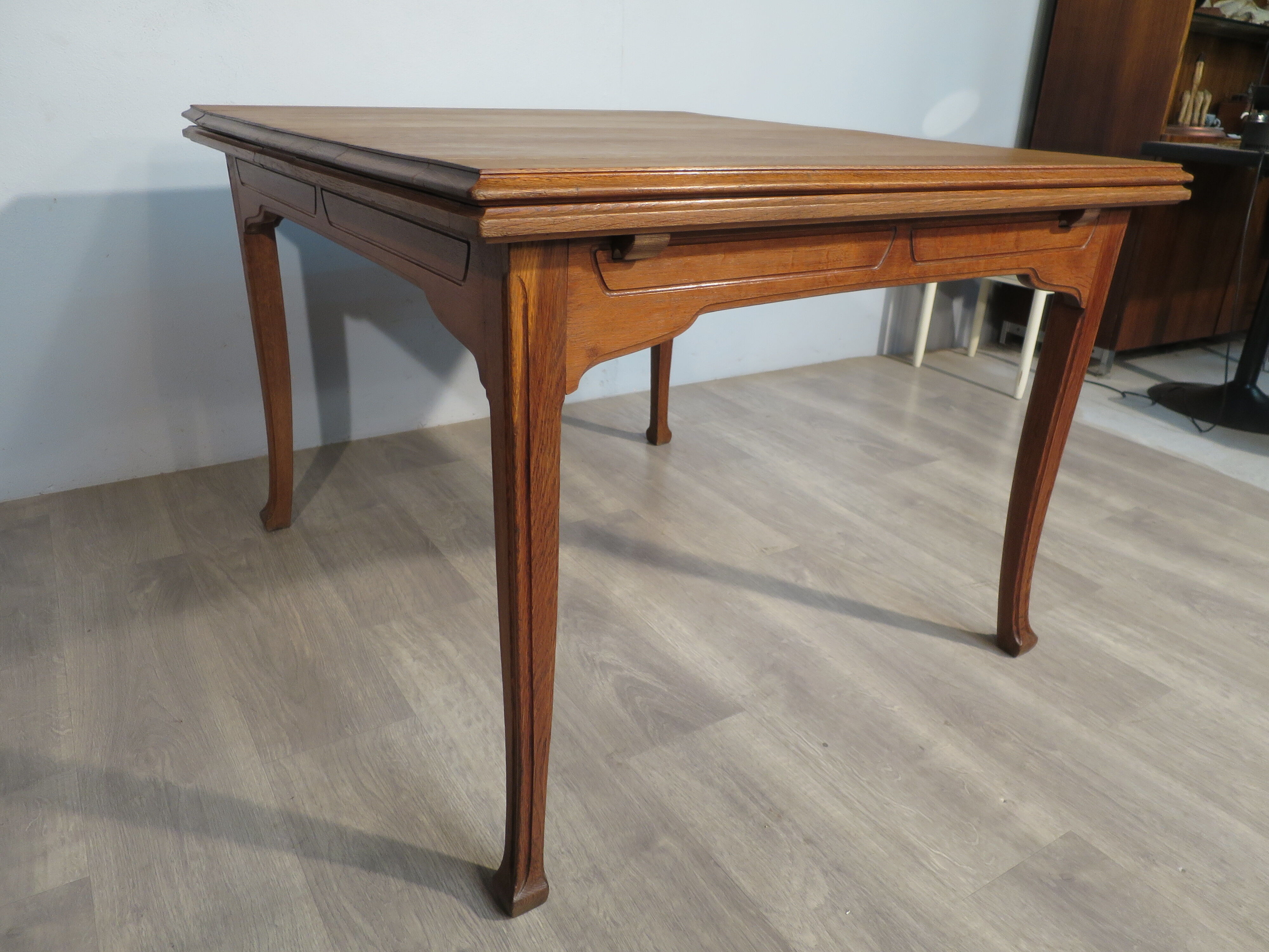 Oak art nouveau table