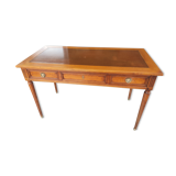 Double-sided wooden desk empire style