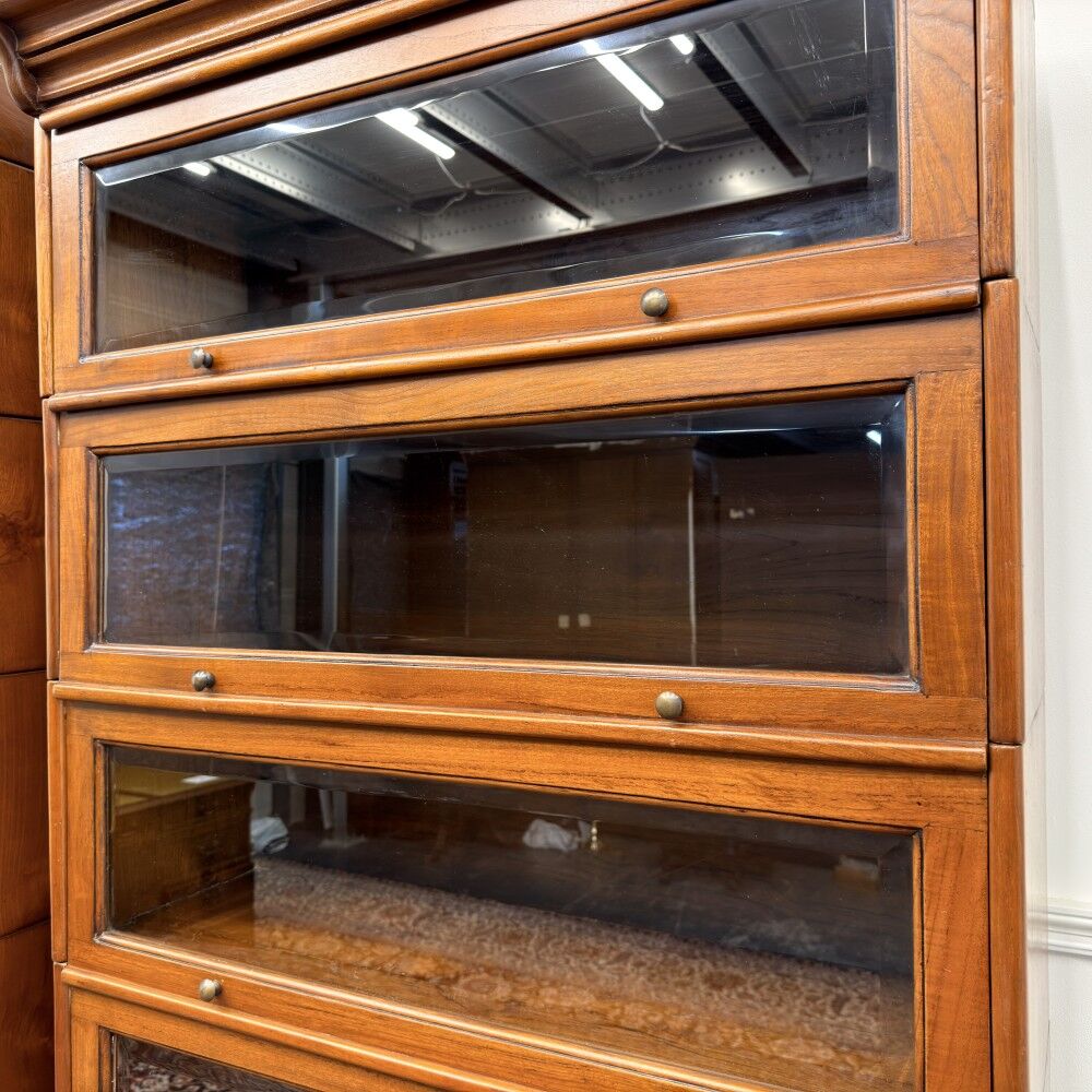 Classic English Globe Wernicke Style Bookcase