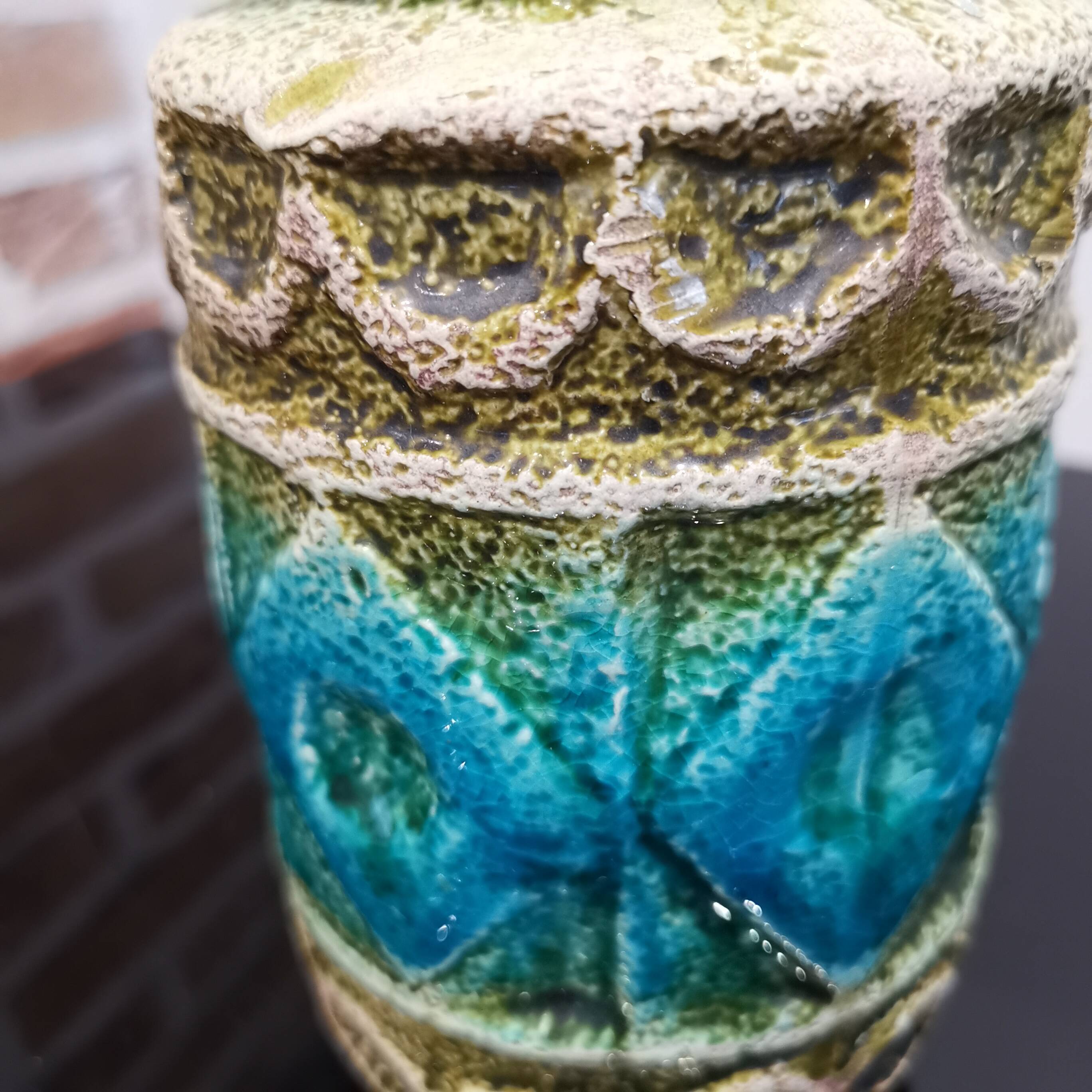 Vintage Retro Vase Bay Keramik West Germany 92-20 design