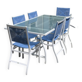 Garden table and chairs Maison Hugonet