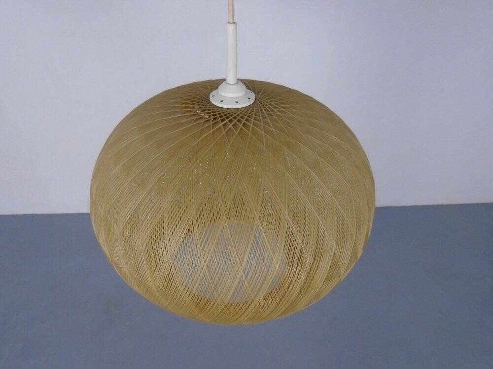 Spun Fibreglass Pendant Lamp, Germany, 1960s