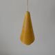 Suspended lamp with yellow Rotaflex shade by Yasha Heifetz, 1960s, Germany