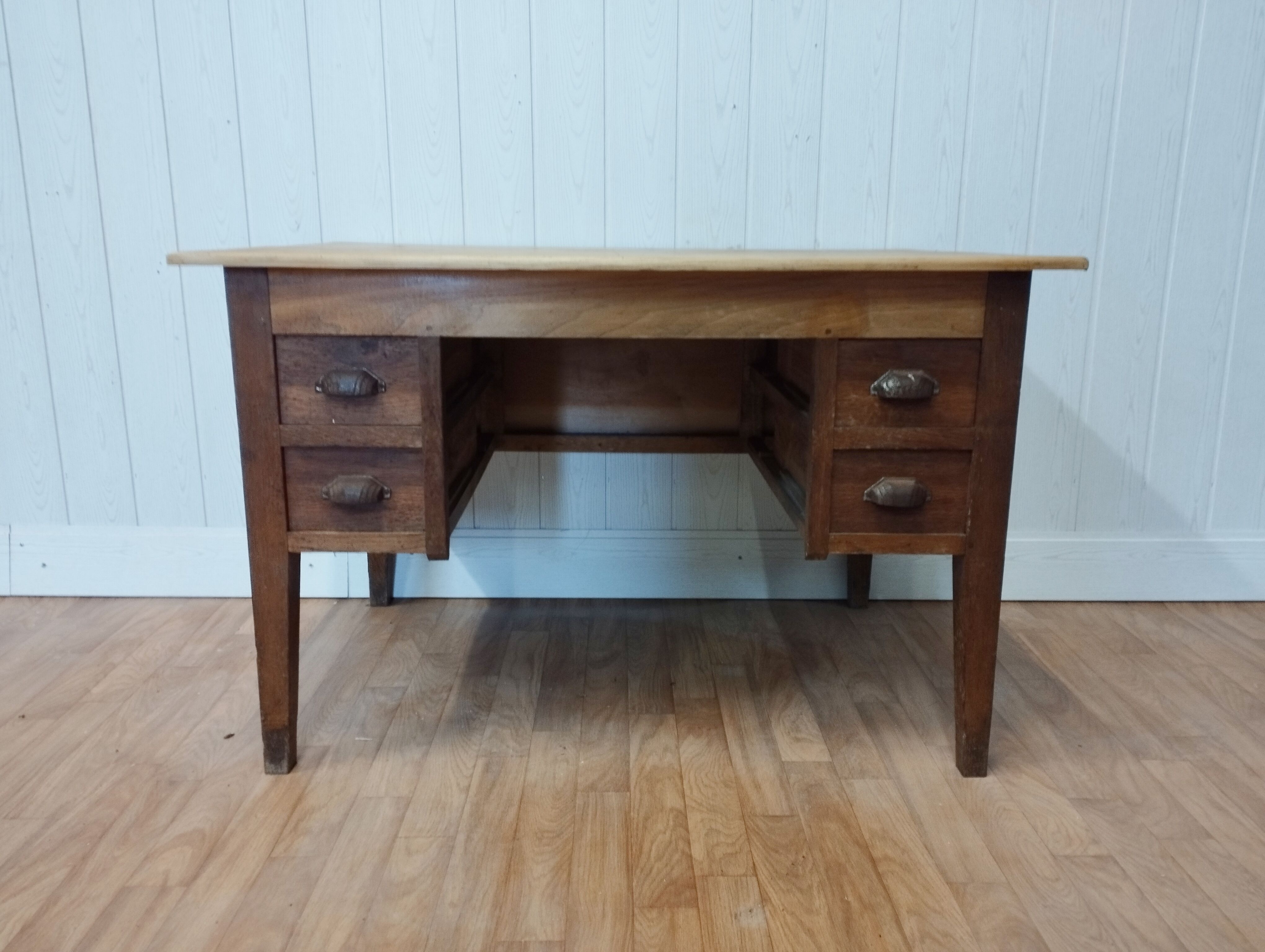Vintage 50s wooden desk