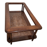 English style mahogany coffee table