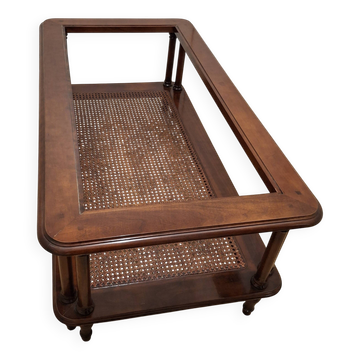 English style mahogany coffee table