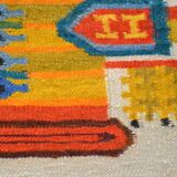 Kilim/tapisserie murale polonaise par M Domanska 1971