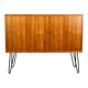 Small sideboard on hairpin legs, teak, 1960s