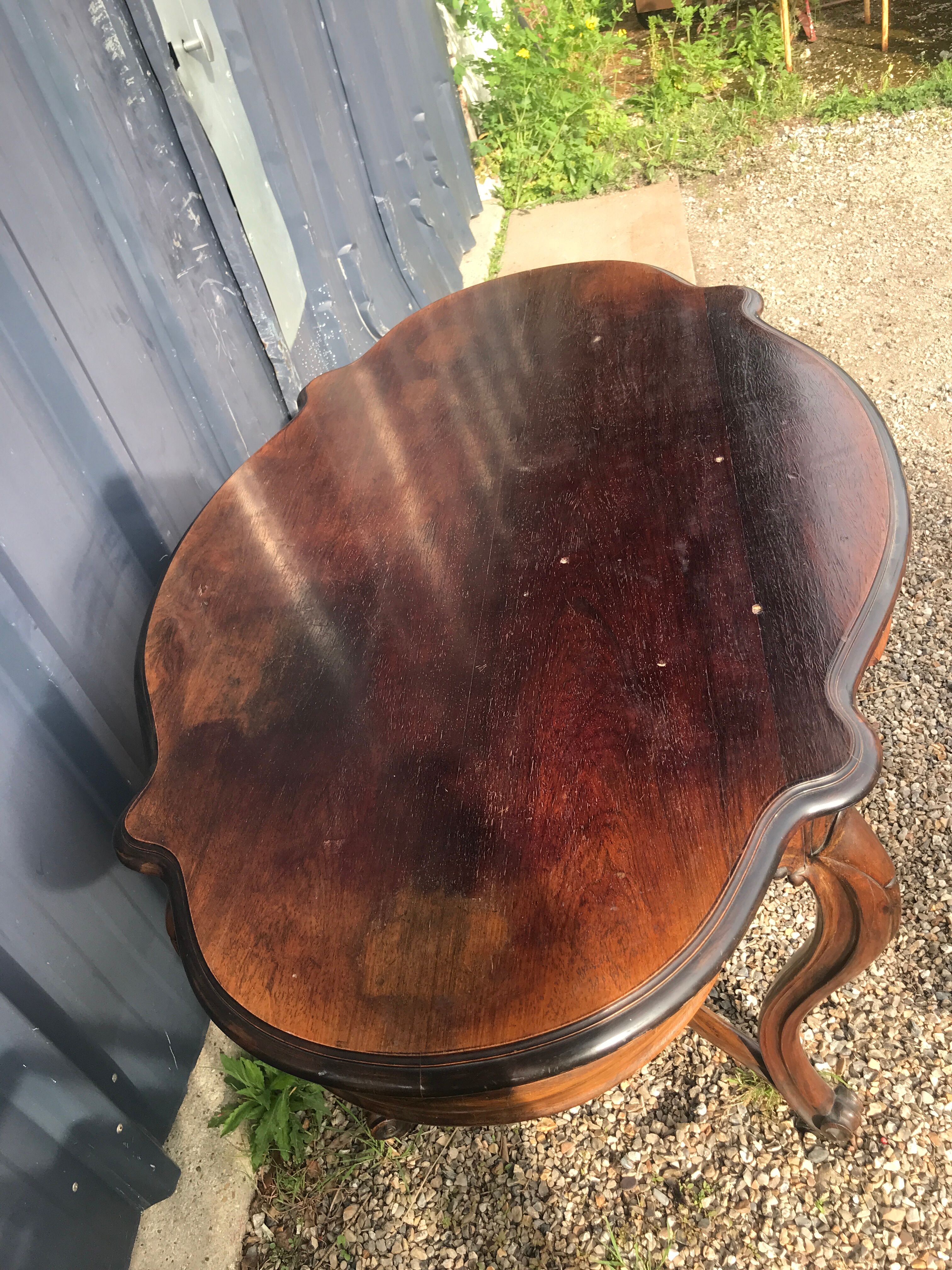 Rosewood center table