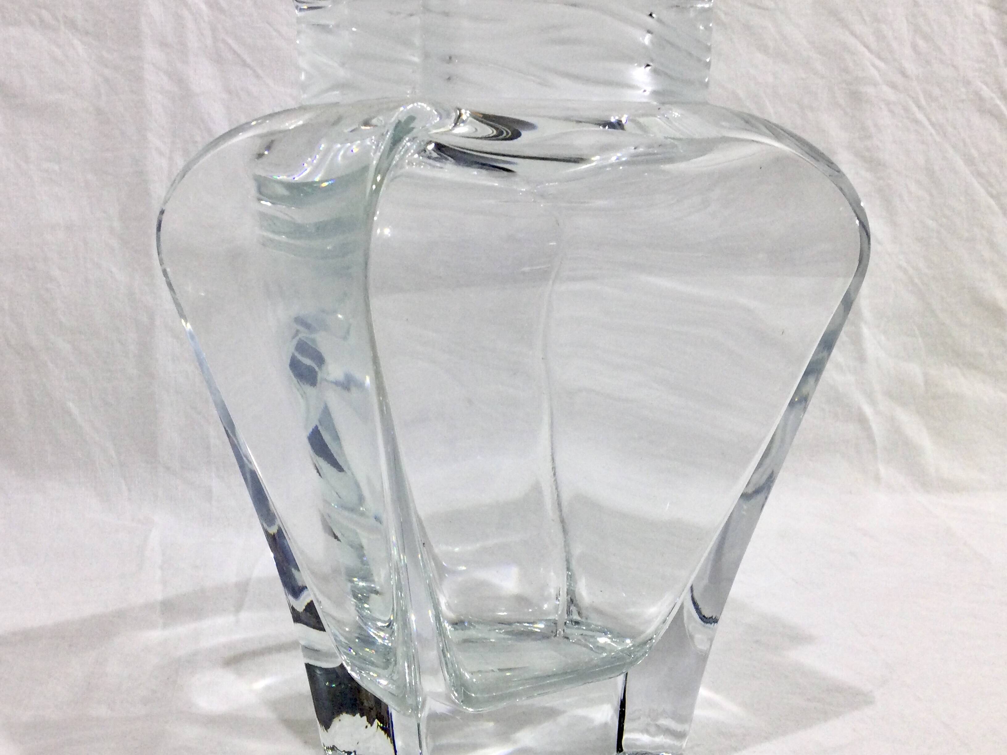 Crystal vase