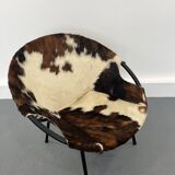 Mid-Century Swivel Balloon Armchair from Lusch & Co, 1960s