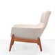 Oak PD30 lounge chair by Ib Kofod Larsen for Bovenkamp