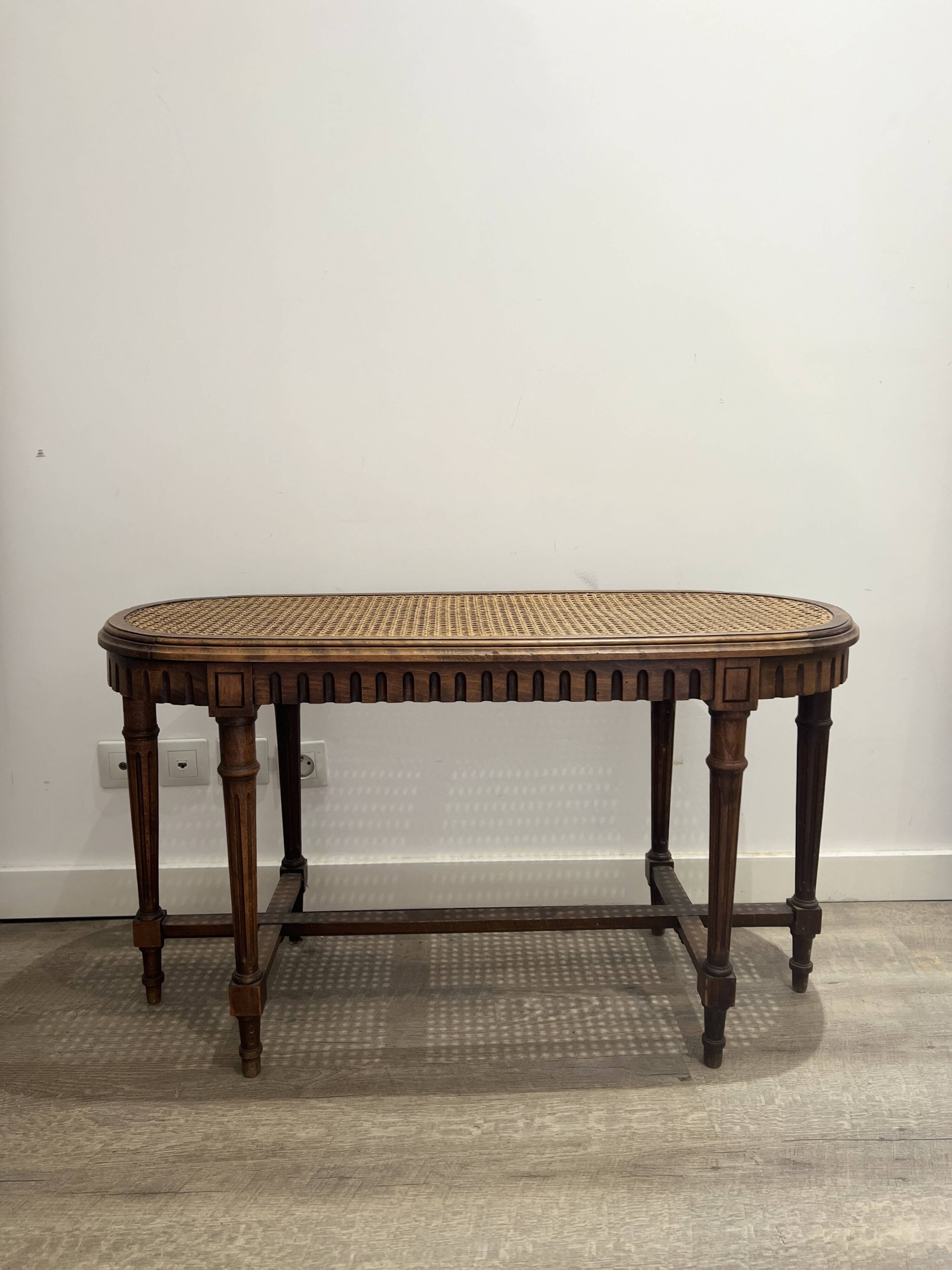 Louis XVI piano stool