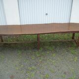 Brutalist farmhouse table