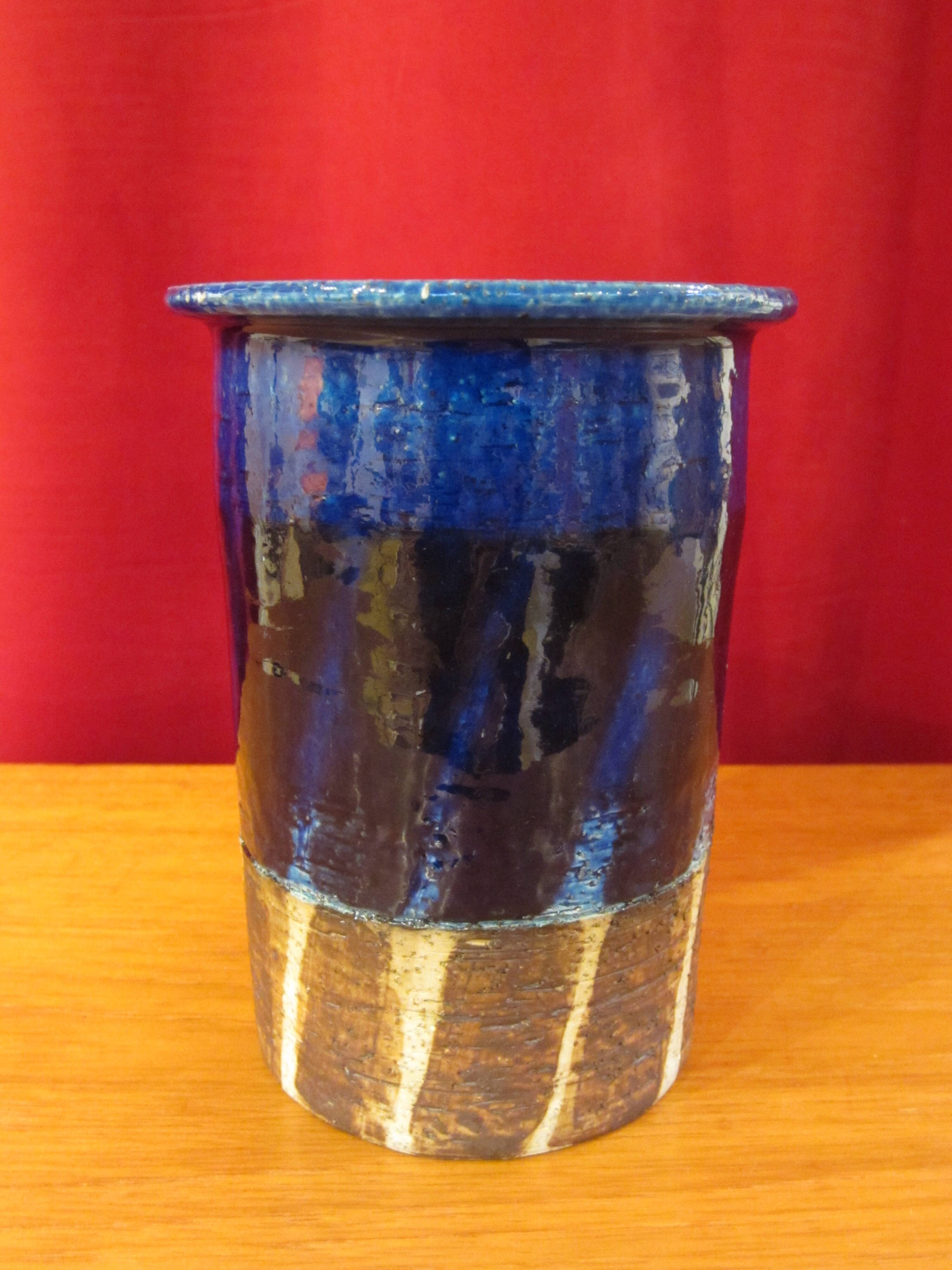 Scandinavian ceramic vase by Inger Persson for Rörstrand Ateljé