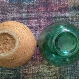 Lot of 2 vintage dame jeanne