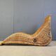 Wicker chaise longue, 1970s
