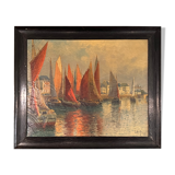 Huile sur toile de Emile Goffriaud