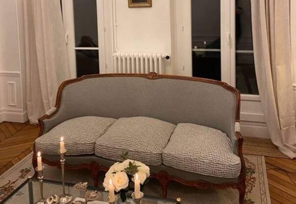 Canapé Vintage refait à neuf