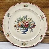 6 anciennes assiettes à dessert modèle Floralia Villeroy & Boch