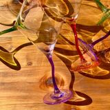 Vintage 80's Zig Zag Glasses