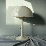 Lampe champignon blanc vintage