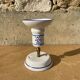 4 faience and brass ball and ball wall lamps - made in Italy