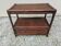 Vintage rattan storage unit