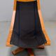 Leather and beech relaxation chair - 1970 / 1980