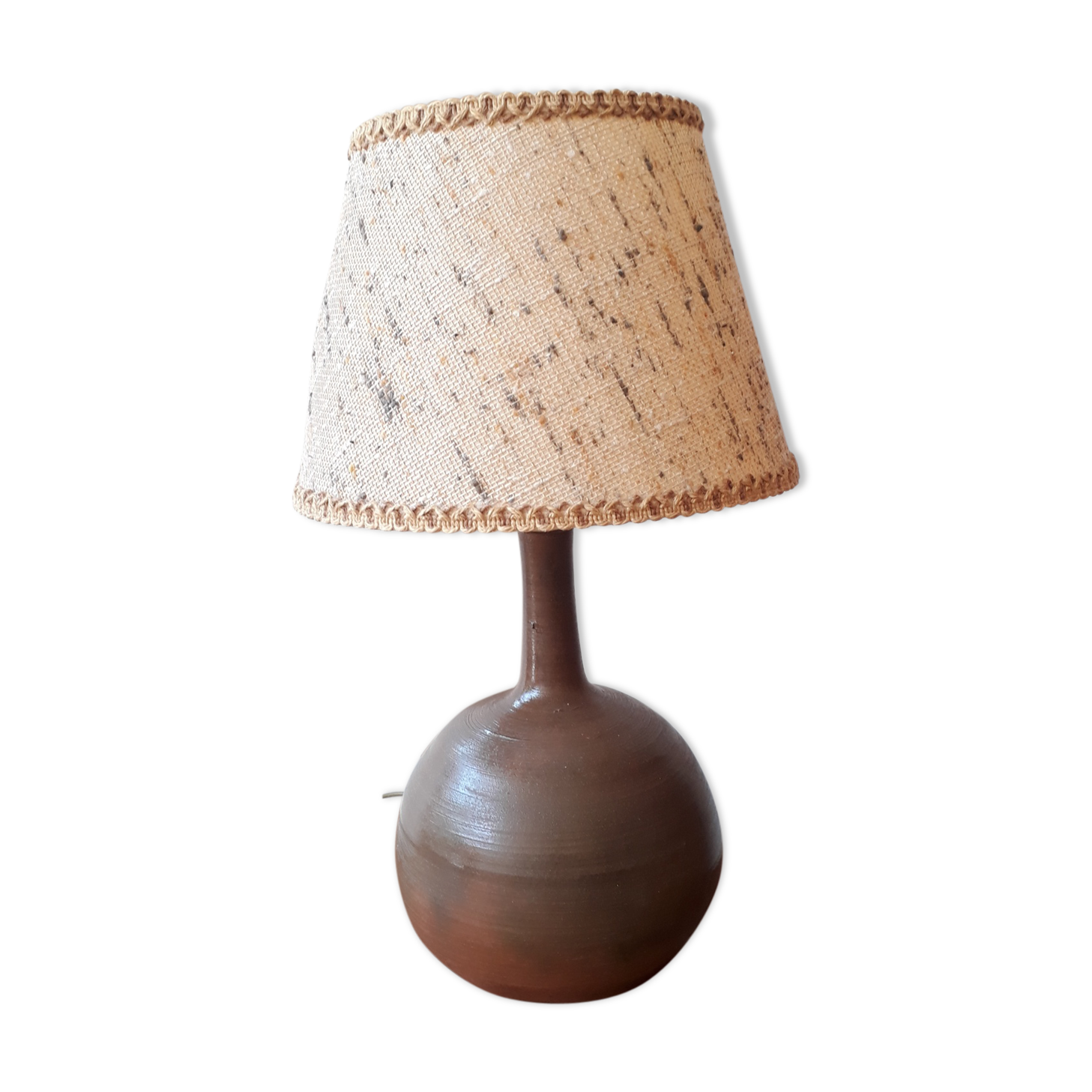 Signed ceramic lamp