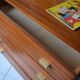 Commode années 60 façade inclinée