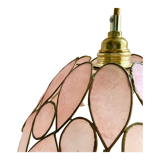 Pink mother-of-pearl suspension