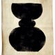 "Forms 03" Painting on Vintage Cotton
